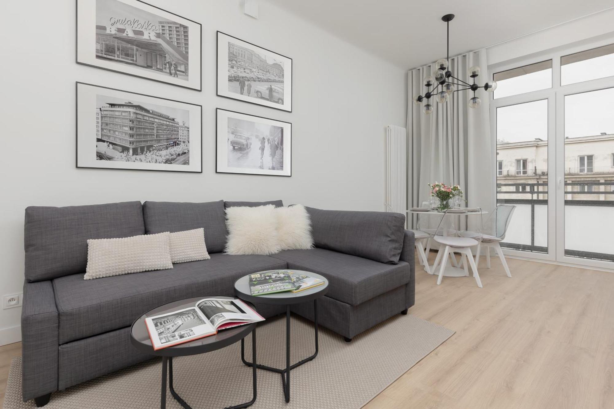 Spacious Apartment With Panoramic View Of Warsaw By Noclegi Renters Exterior photo