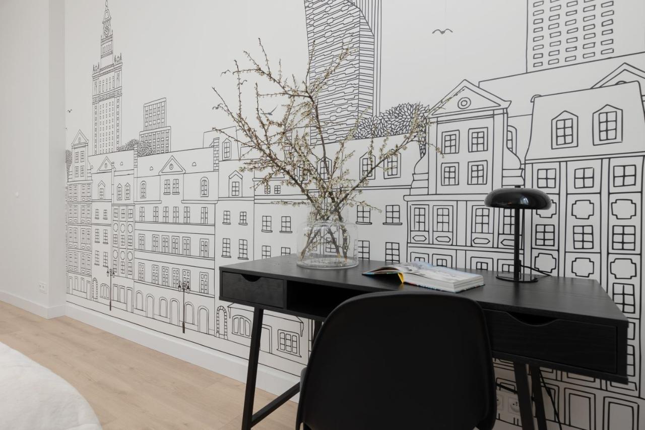 Spacious Apartment With Panoramic View Of Warsaw By Noclegi Renters Exterior photo